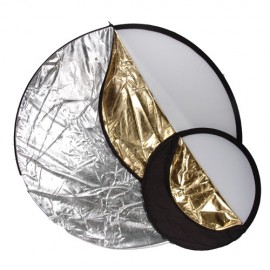 5 in 1 Light Mulit Collapsible Reflector 80cm (32")